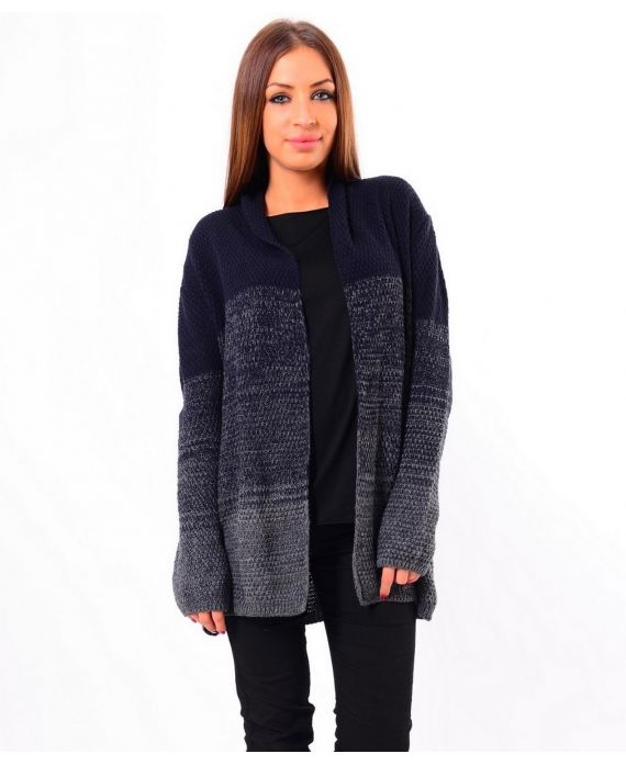 GILET BICOLORE MARINE P3008