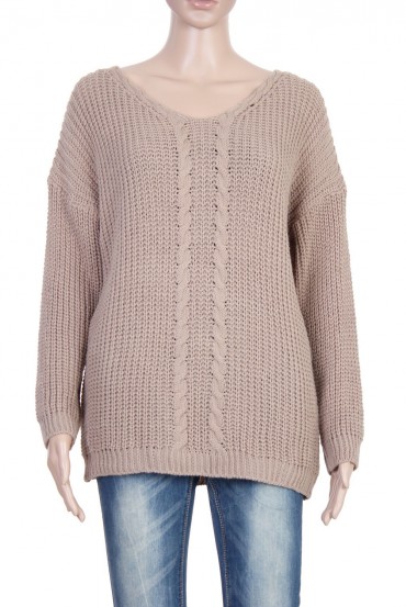 PULLOVER BEIGE P3006