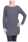 PULL LONG LUREX GRIS P3011