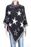 CAPE PONCHO NOIR P3020