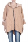 MANTEAU CAMEL P3019