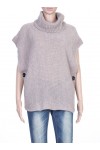 PULL A BOUTONS BEIGE P3028