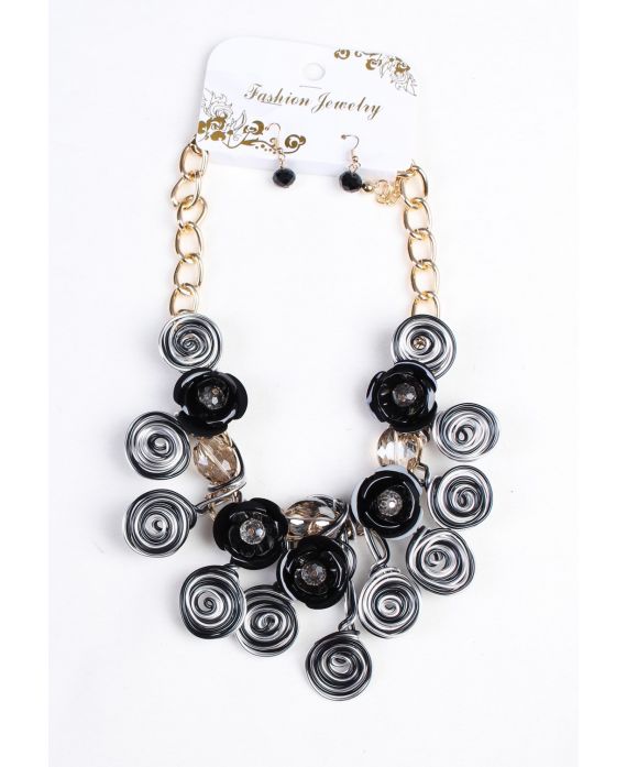COLLIER + BOUCLES D'OREILLES 160032