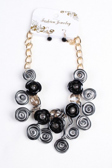 COLLIER + BOUCLES D'OREILLES 160032