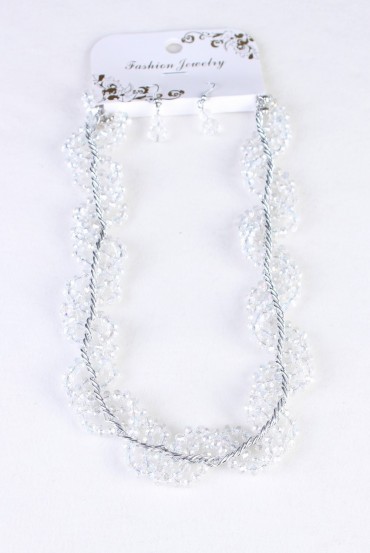 COLLAR + aretes 0611BC
