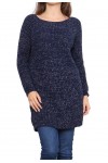 PULLOVER NAVY LUREX P3011