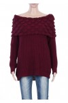 PULL MOHAIR BORDEAUX P3036