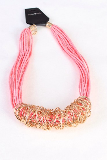 NECKLACE CORAL 160088