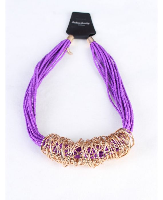 COLLIER VIOLET 160088