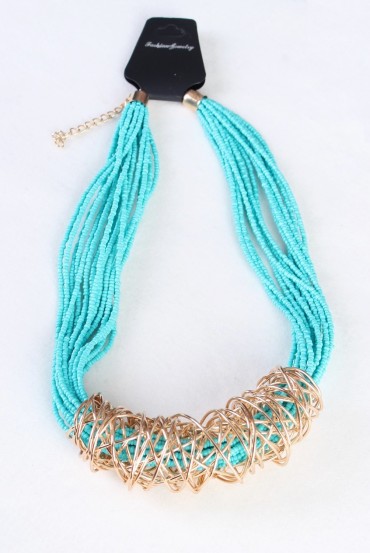 NECKLACE AZURE 160088