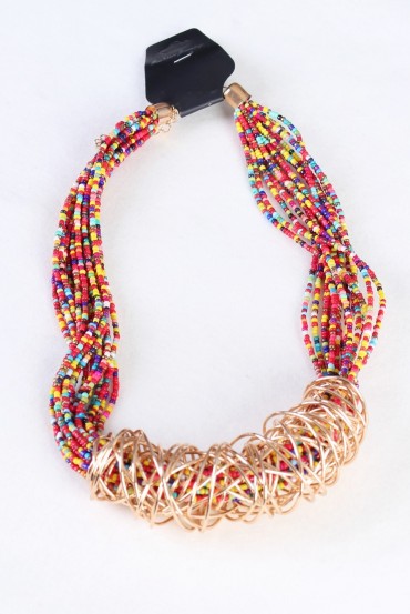 COLLIER MULTICOLORE 160088