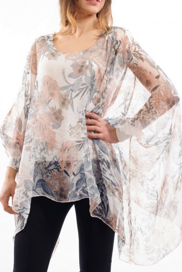 TUNIQUE VOILE IMPRIMEE S9006