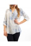 TUNIC PAILLETTES BLUE S9011