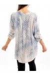 TUNIC PAILLETTES BLUE S9011