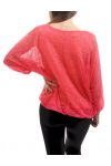 TOP DENTELLE S9039 CORAIL