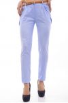 PANTALON S9050 BLEU AZUR