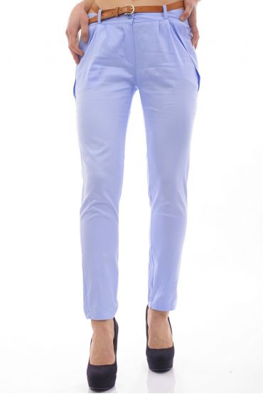 PANTALON S9050 BLEU AZUR
