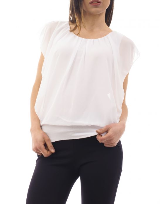 TOP VOILE C4005 BLANC