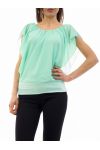 TOP VOILE C4005 VERT PASTEL