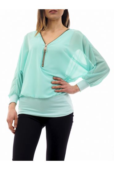 TOP RITSEN S9053 PASTEL GROEN