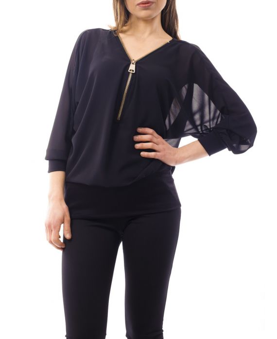 TOP ZIP S9053 NERO 
