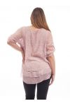 PLUS SIZE TUNIC LACE GT1015 ROSE