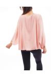 BLUSA de FLORES S9115 ROSA
