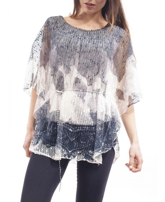 TUNIC S9073 BLACK