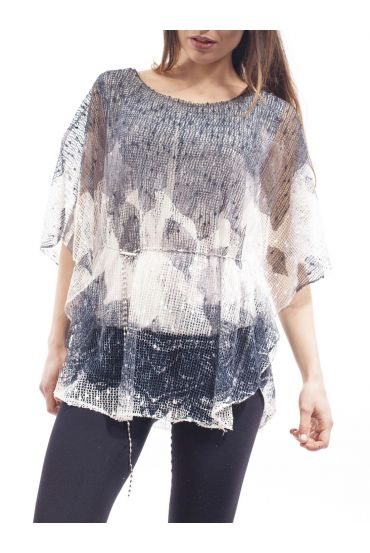 TUNIC S9073 BLACK