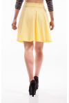 JUPE COURTE S9070 JAUNE