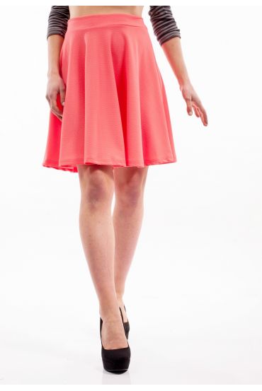 MINI SKIRT S9070 CORAL