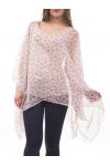 PRINTED TUNIC S9077 ROSE
