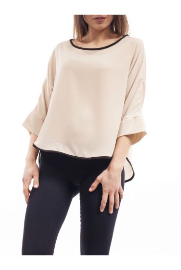 T-SHIRT S9085 BEIGE
