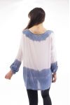 T-SHIRT EFFECT DELAVE PRINTS S9072 BLAUW