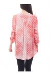 TUNIQUE SEQUIN LOSANGE S9064 CORAIL