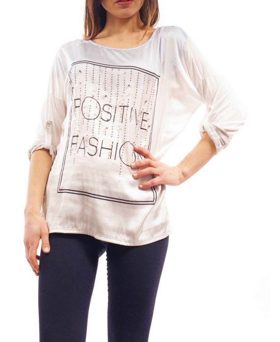 TOP POSITIVE FASHION STRASS S9106 BLUE