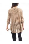 TUNIEK EMPIECEMENT KANT S9101 TAUPE