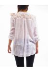 TUNIC LACE S9101 WHITE