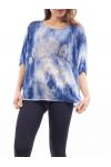 T-SHIRT STRASS EYES S9092