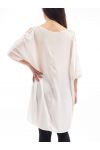 BARE SHOULDERS TUNIC S9113 WHITE