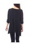 T-SHIRT DESTROY S9118 BLACK