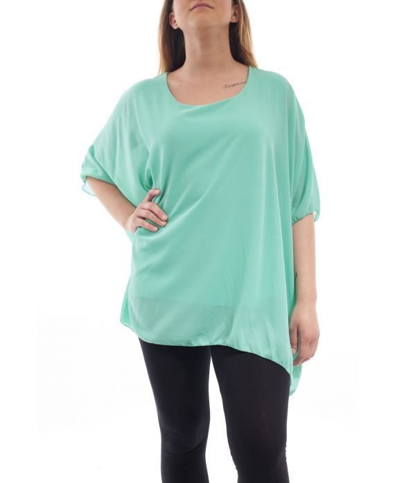 GROOT FORMAAT TUNIEK CLOAKING GT1070 PASTEL GROEN