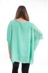 GROOT FORMAAT TUNIEK CLOAKING GT1070 PASTEL GROEN