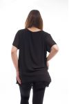 PLUS SIZE TUNIC LACE GT1027 BLACK