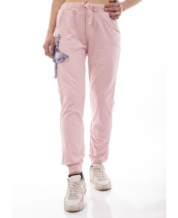 PANTALON ETOILE S9120 ROSE