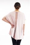 TUNIC PAILLETTES S9121 ROSE