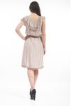ABITO SPALLE DENUDEES S9131 TAUPE