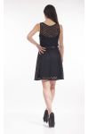 ABITO in PIZZO S9133 NERO