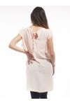 TUNIC BAR SHOULDERS S9135 ROSE