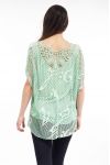 TOP AJOURE ENCAJE S9139 VERDE PASTEL